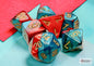 Chessex Mini-Hedral - Gemini: Red-Teal w/Gold