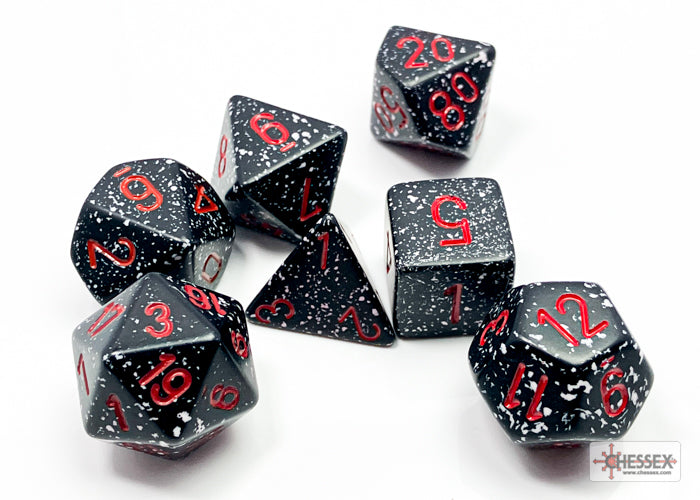 Chessex Speckled Polyhedral 7-die Set - More Variants
