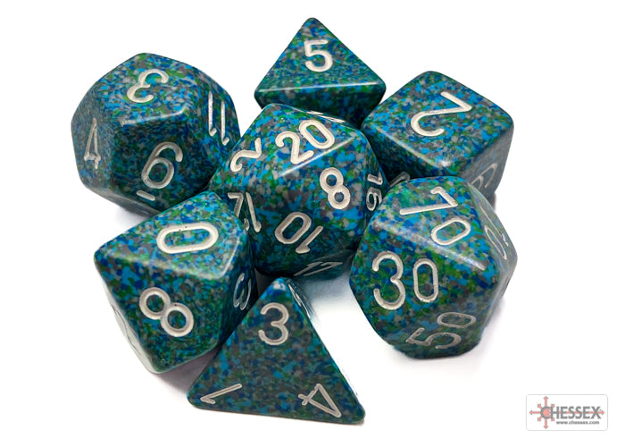 Chessex Speckled Polyhedral 7-die Set - More Variants