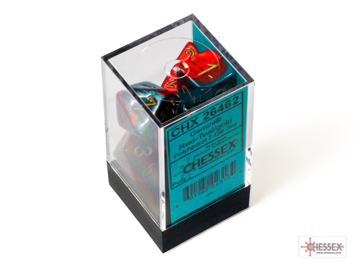 Chessex Gemini Polyhedral 7-die Set - More Variants