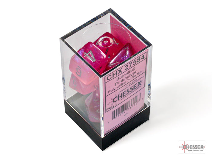 Chessex Borealis Polyhedral 7-die Set - More Variants