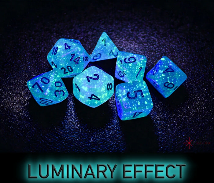 Chessex Borealis Polyhedral 7-die Set - More Variants