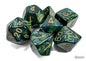 Chessex Scarab Polyhedral 7-die Set - More Variants