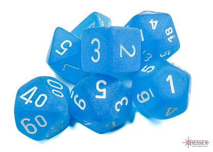 Chessex Frosted Polyhedral 7-die Set - More Variants