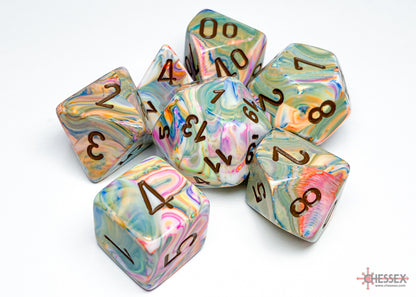 Chessex Festive Polyhedral 7-die Set - More Variants