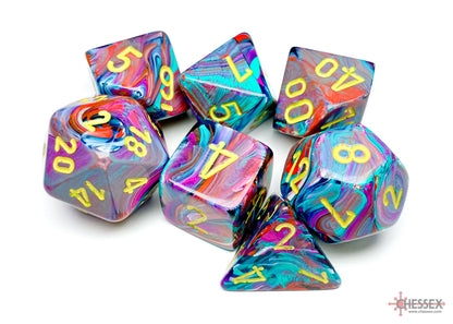 Chessex Festive Polyhedral 7-die Set - More Variants