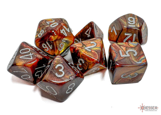 Chessex Lustrous Polyhedral 7-die Set - More Variants