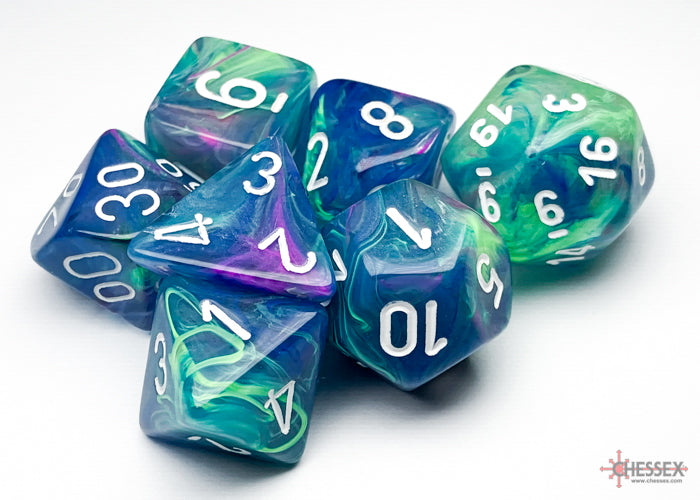Chessex Festive Polyhedral 7-die Set - More Variants