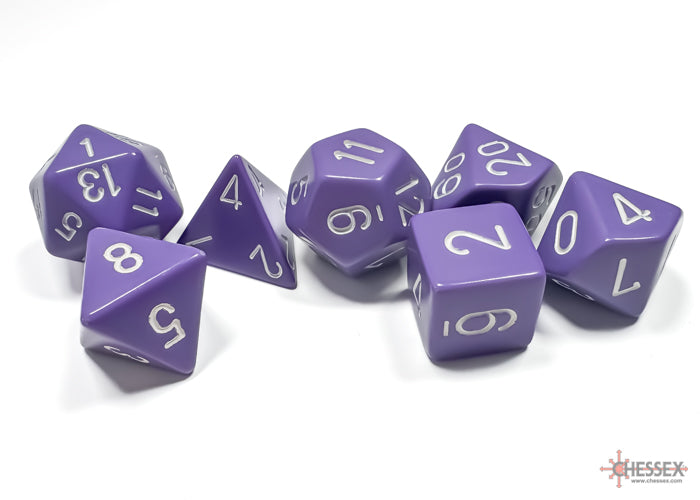 Chessex - Opaque Polyhedral 7-die Sets