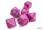 Chessex Opaque Polyhedral 7-die Set - More Variants