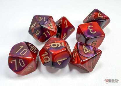 Chessex Gemini Polyhedral 7-die Set - More Variants