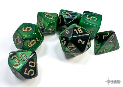 Chessex Gemini Polyhedral 7-die Set - More Variants