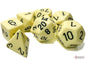Chessex Opaque Polyhedral 7-die Set - More Variants