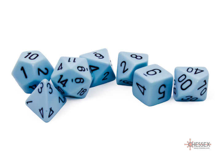 Chessex - Opaque Polyhedral 7-die Sets