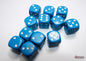 Chessex Opaque 16mm d6 Dice Block (12 dice)