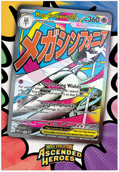 Pokémon TCG - Mega Evolutions: Ascended Heroes - Premium Poster Collection
