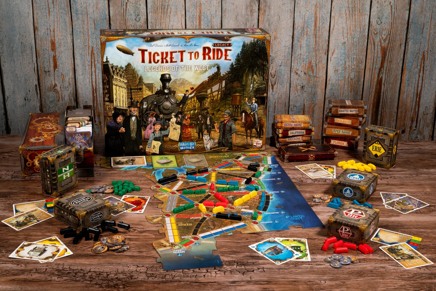 Ticket to Ride (Legacy): Legends of the West