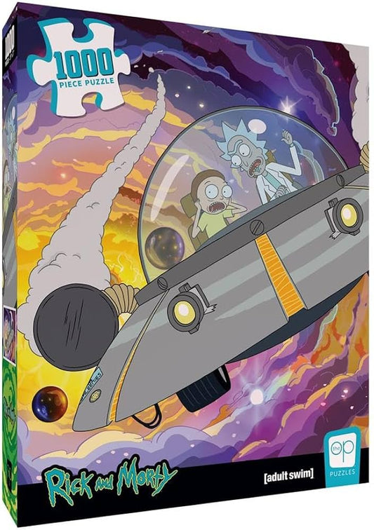 Rick & Morty Jigsaw Puzzle, 1000 Pieces
