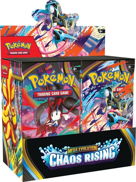 Pokémon TCG - Mega Evolution: Chaos Rising - Booster Display