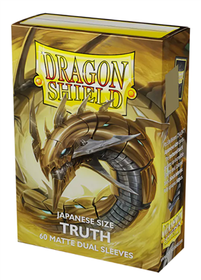 Dragon Shield 60 Dual Matte Sleeves (Japanese Size) - Truth