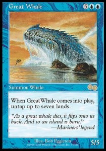 Great Whale⁣ - Urza's Saga⁣ (Rare)⁣ [77]