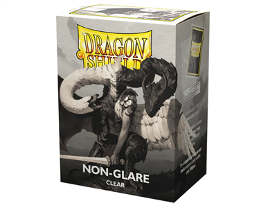 Dragon Shield 100 Matte Non-Glare Sleeves - Clear