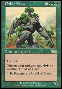 Child of Gaea - Urza's Saga (Rare) [USG-242]