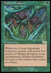 Hidden Predators - Urza's Saga (Rare) [USG-263]
