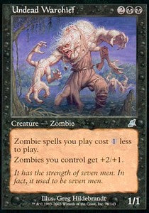 Undead Warchief - Scourge (Uncommon) [SCG-78]