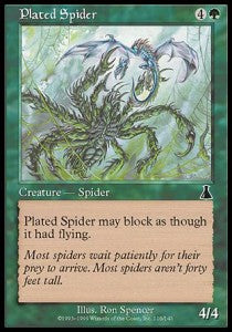 Plated Spider - Urza's Destiny (Common) [UDS-116]