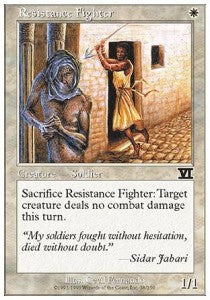 Resistance Fighter - Sixth Edition (Common) [6ED-38]