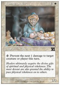 Samite Healer - Sixth Edition (Common) [6ED-40]
