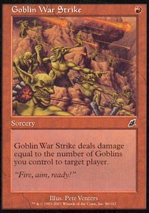Goblin War Strike - Scourge (Common) [SCG-96]