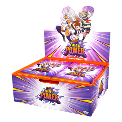 UniVersus CCG: MY HERO ACADEMIA: Girl Power Booster Display- EN