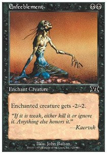 Enfeeblement - Sixth Edition (Common) [6ED-125]