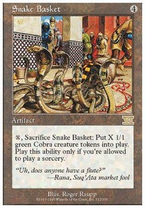 Snake Basket - Sixth Edition (Rare) [6ED-312]