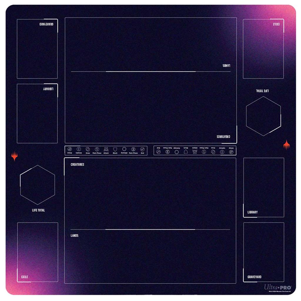 UP - Foundations Learn to Play 2 Player Battlemat for Magic: The Gathering