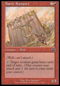 Battle Rampart - Mercadian Masques (Common) [MMQ-173]