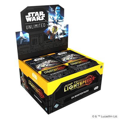 Star Wars: Unlimited - Jump to Lightspeed - Booster Display