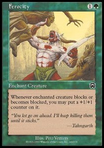 Ferocity - Mercadian Masques (Common) [MMQ-245]