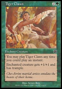 Tiger Claws - Mercadian Masques (Common) [MMQ-279]