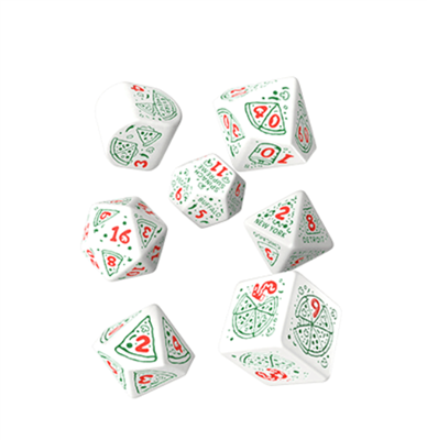 Pizza Dice Set: Pepperoni (7)