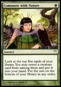 Commune with Nature - Champions of Kamigawa (Common) [CHK-204]