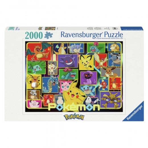 Ravensburger - Pokemon Portræt - 2000 Pieces Jigsaw Puzzle