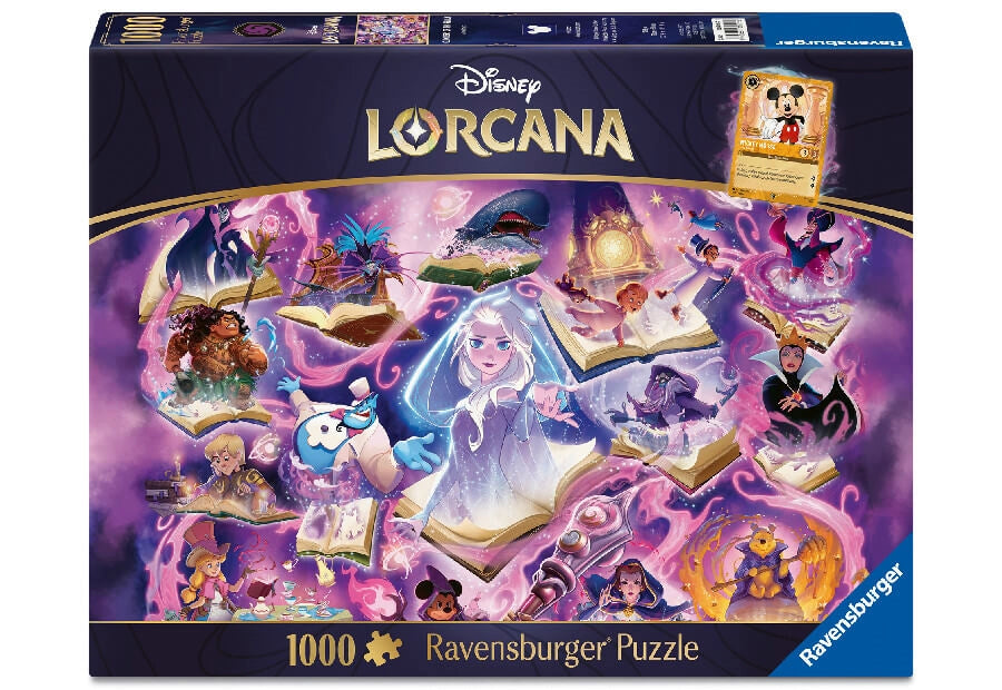 Ravensburger - Lorcana: Glimmers of The Realm (Amethyst) Jigsaw Puzzle 1000pcs.