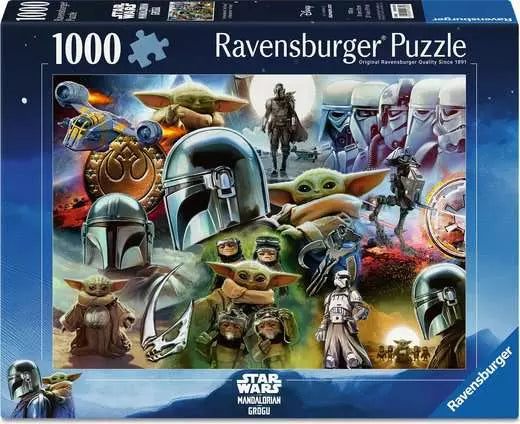 Ravensburger - Star Wars Mandalorian And Grogu Jigsaw Puzzle (1000pcs.)