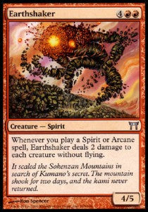 Earthshaker - Champions of Kamigawa (Uncommon) [CHK-165]