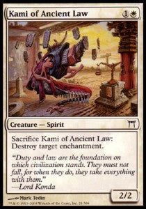 Kami of Ancient Law - Champions of Kamigawa (Common) [CHK-21]