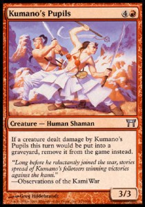 Kumano's Pupils - Champions of Kamigawa (Uncommon) [CHK-177]