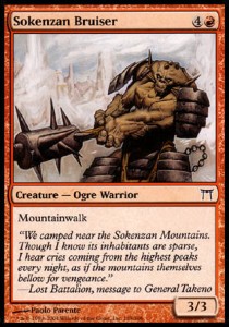 Sokenzan Bruiser - Champions of Kamigawa (Common) [CHK-188]